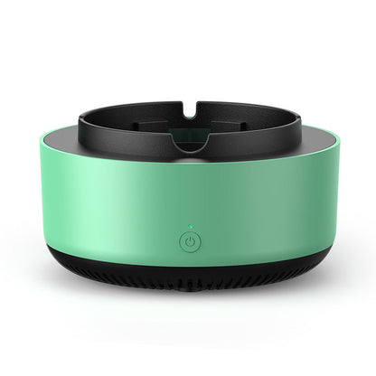 Smart Smokeless Ashtray with Fan Filter — Desktop Air Purifier