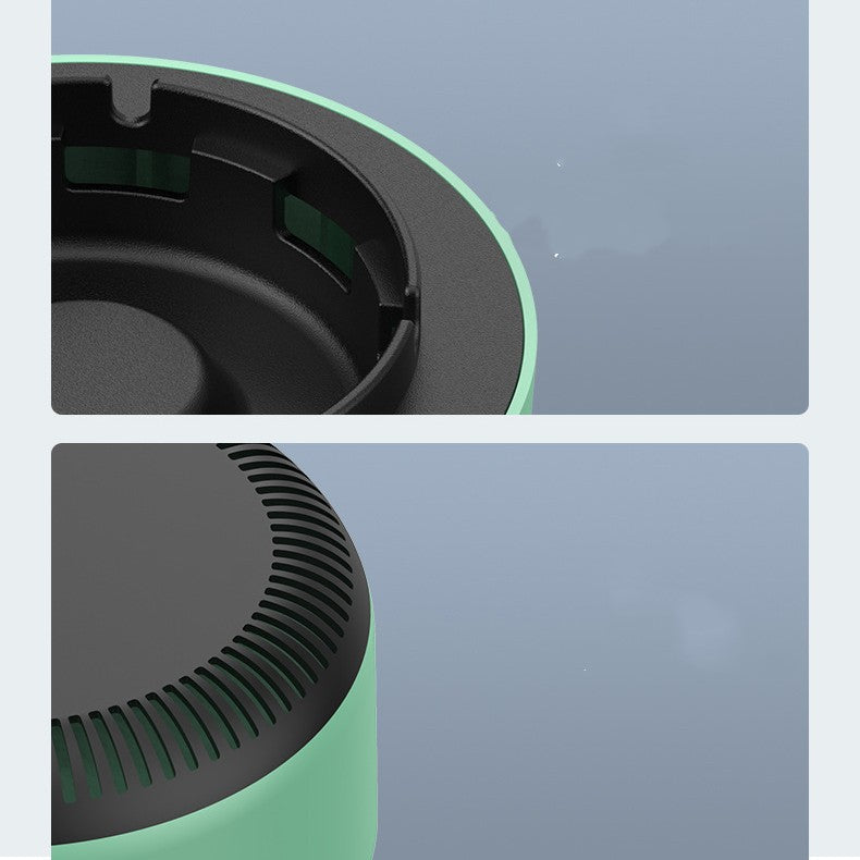 Smart Smokeless Ashtray with Fan Filter — Desktop Air Purifier