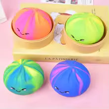 Dumpling Bao Bun Squishy Toy â€” Stress Relief Fidget for Kids & Adults