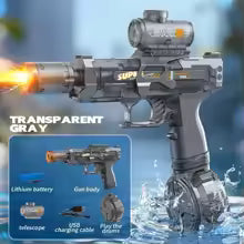 Electric Automatic Water Gun Blaster â€” Powerful Motorised Squirter