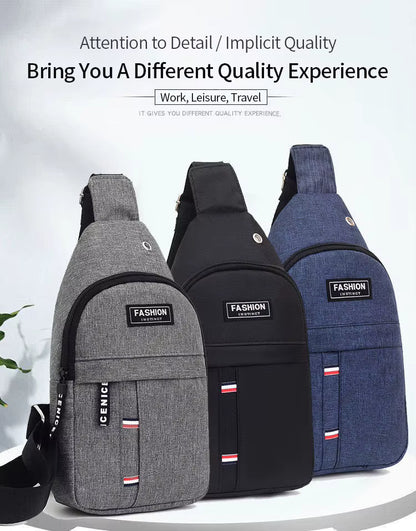 Waterproof Crossbody Shoulder Bag â€” Lightweight, Large Capacity