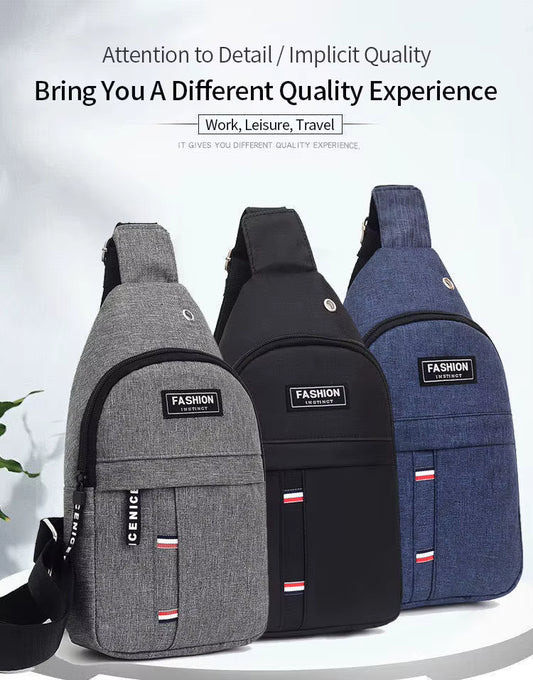 Waterproof Crossbody Shoulder Bag â€” Lightweight, Large Capacity