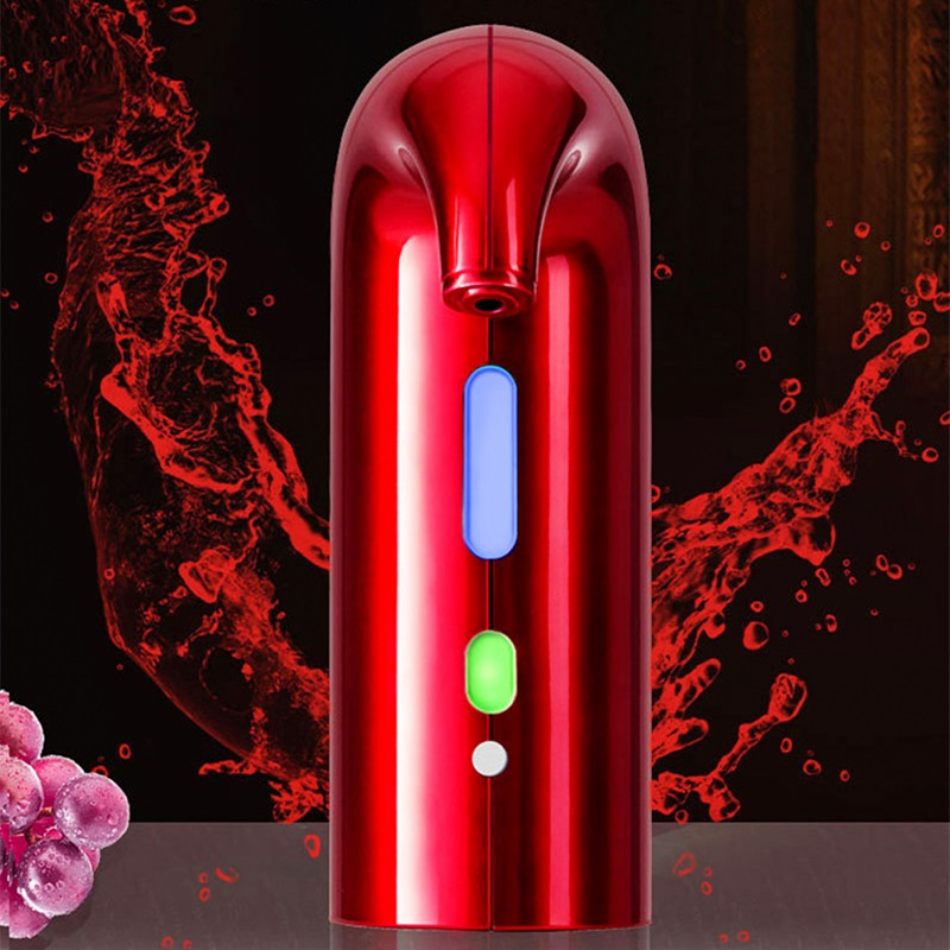 Electric Wine Pump — Spill-Free Pouring, 4-Hour Battery