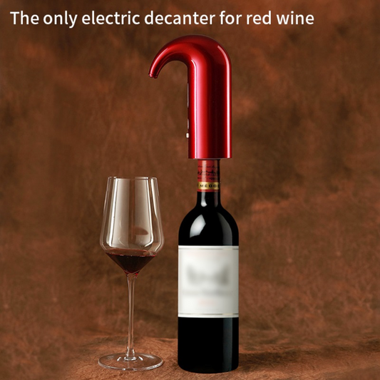 Electric Wine Pump — Spill-Free Pouring, 4-Hour Battery