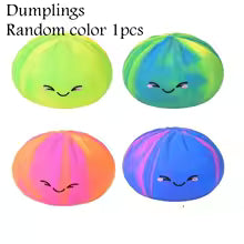 Dumpling Bao Bun Squishy Toy â€” Stress Relief Fidget for Kids & Adults