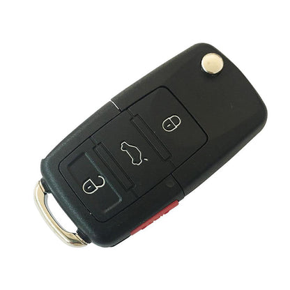 Multi-Compartment Car Key Organiser — Leather Key Holder Wallet